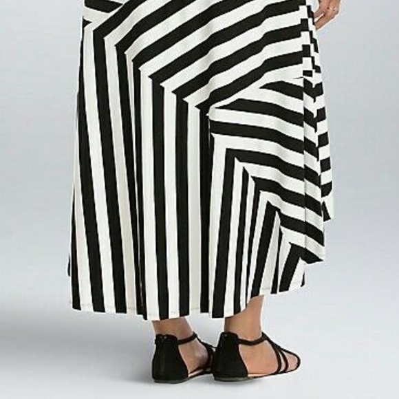 Torrid Womens Maxi High Low Skirt Plus Size 0X - Picture 3 of 3